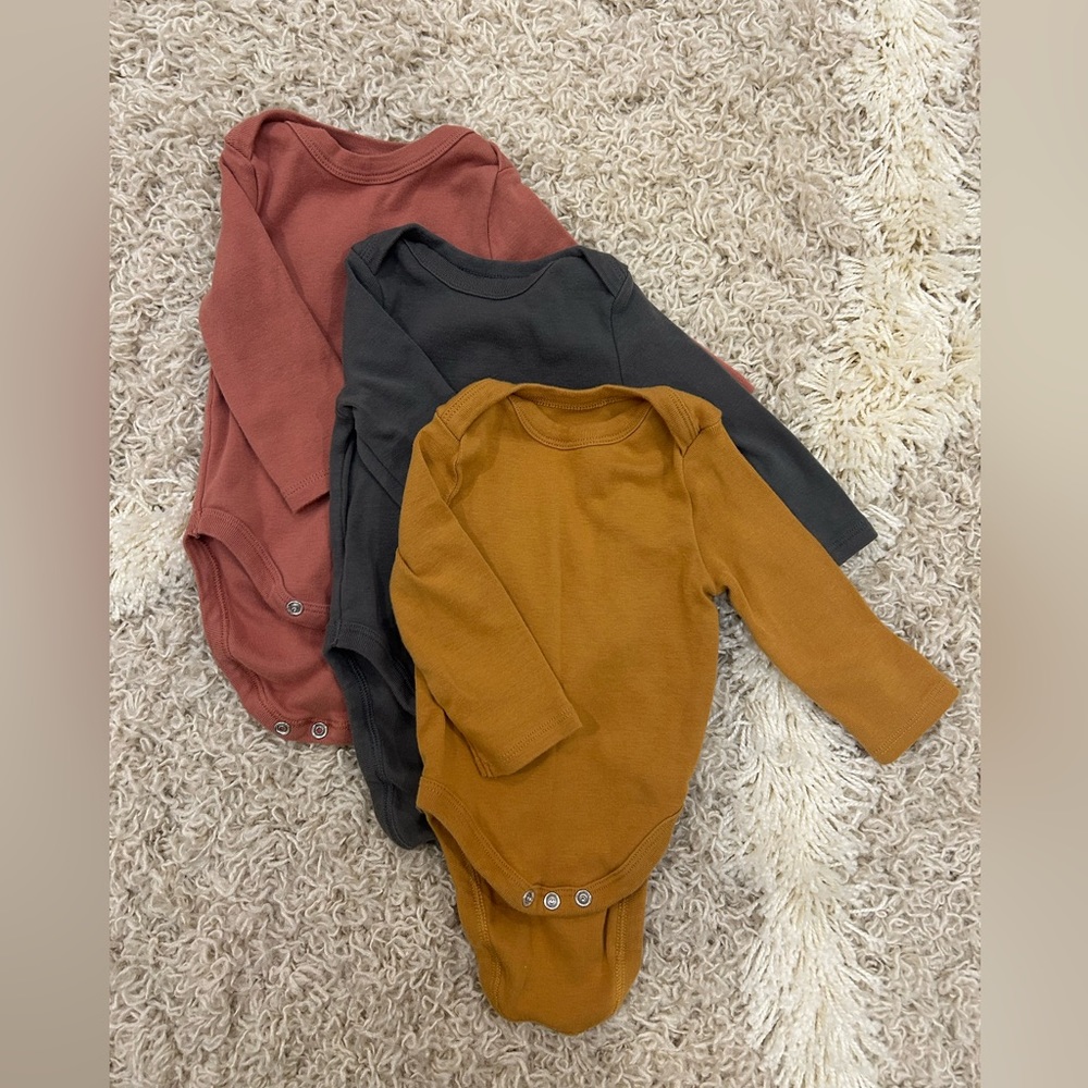 3 pack Little Co Lauren Conrad Onesies